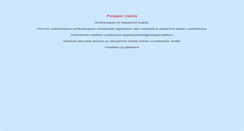 Desktop Screenshot of pelaajanvalinta.fi